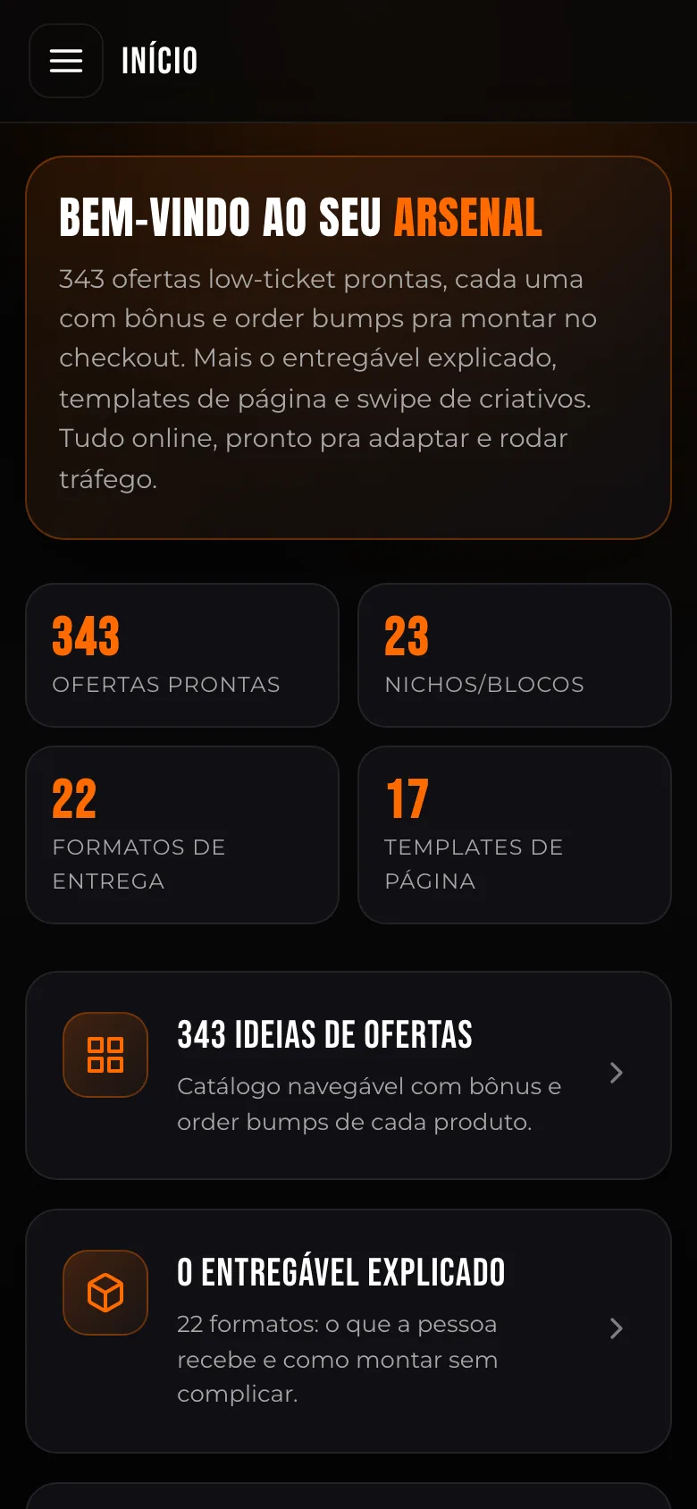 Tela do Arsenal